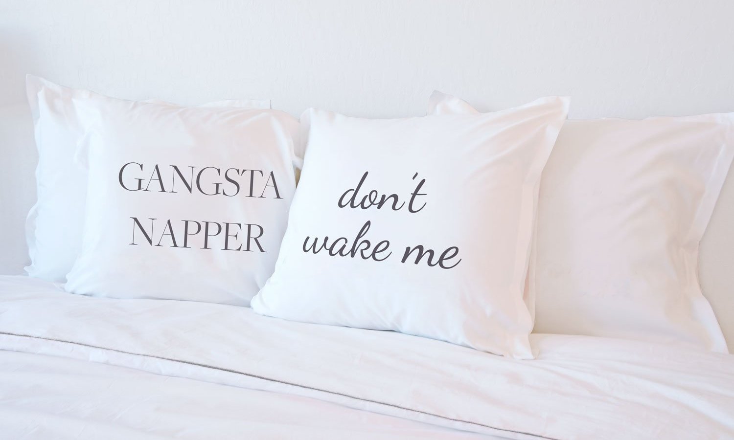 Don't Wake Me - Inspirational Quotes Pillowcase Collection-Di Lewis