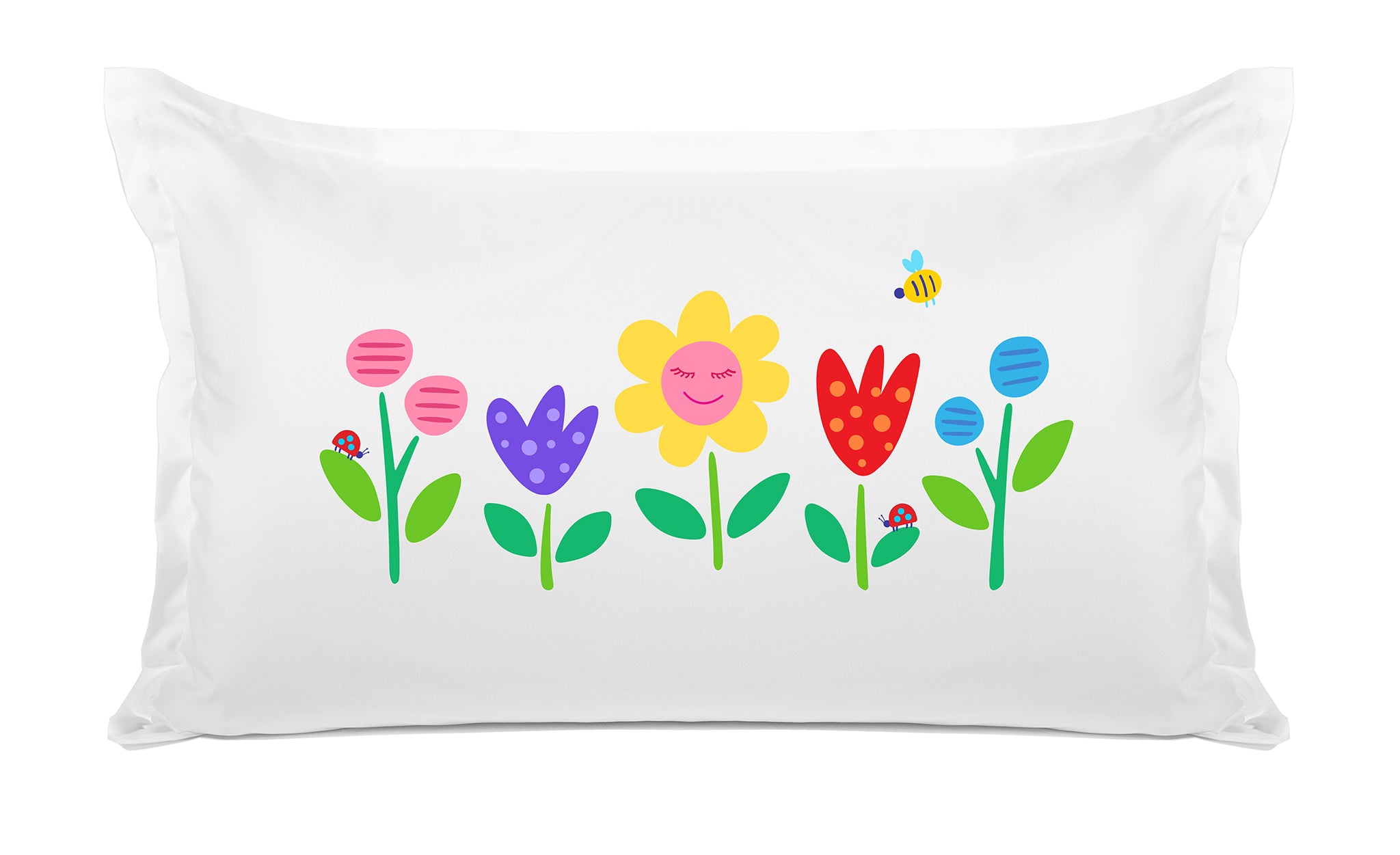 Garden Party - Personalized Kids Pillowcase Collection-Di Lewis