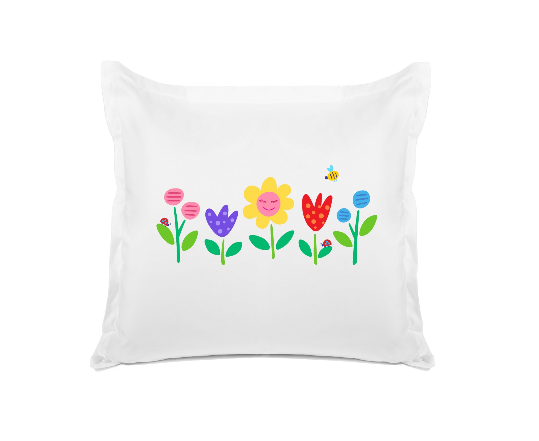 Garden Party - Personalized Kids Pillowcase Collection-Di Lewis