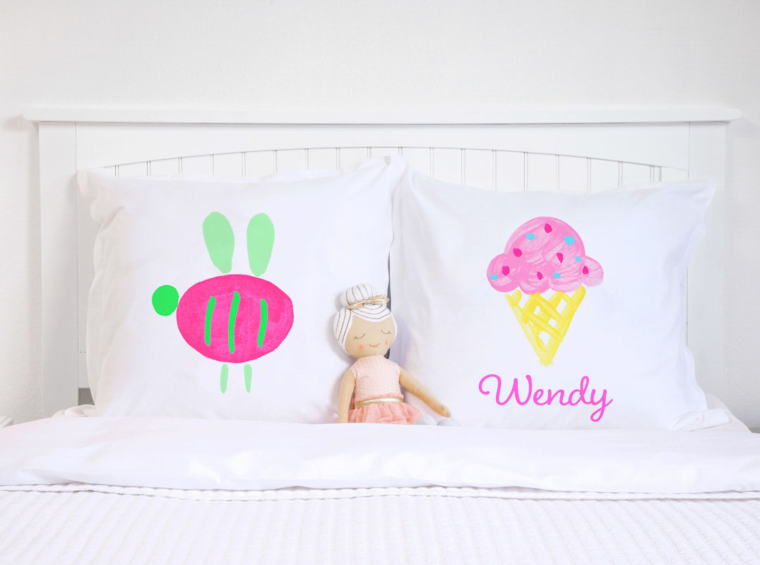 Gelato - Personalized Kids Pillowcase Collection-Di Lewis