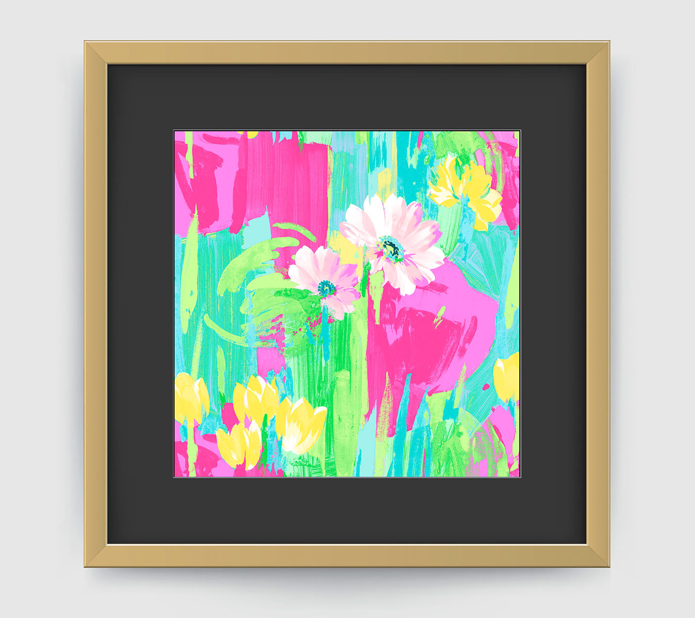 Giselle Art Print - Floral Art Wall Decor Collection-Di Lewis