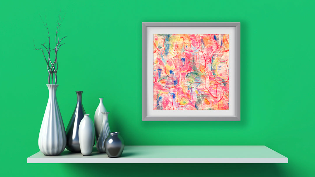 Voila Art Print - Abstract Art Wall Decor Collection-Di Lewis