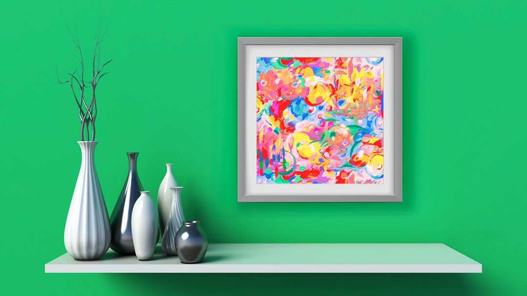 Imagination Art Print - Abstract Art Wall Decor Collection-Di Lewis