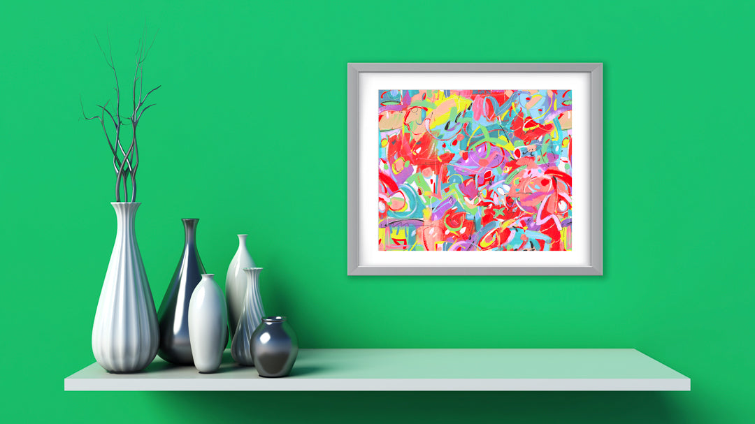 Liberation Art Print - Abstract Art Wall Decor Collection-Di Lewis