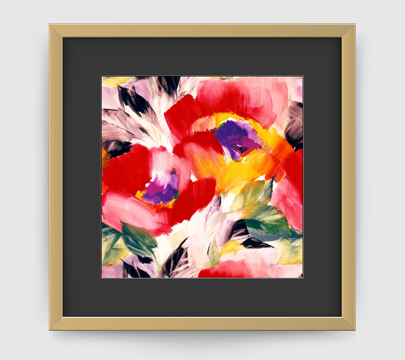 Helena Multi Art Print - Impressionist Art Wall Decor Collection-Di Lewis