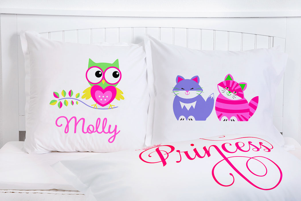 Hoot Hoot - Personalized Kids Pillowcase Collection-Di Lewis