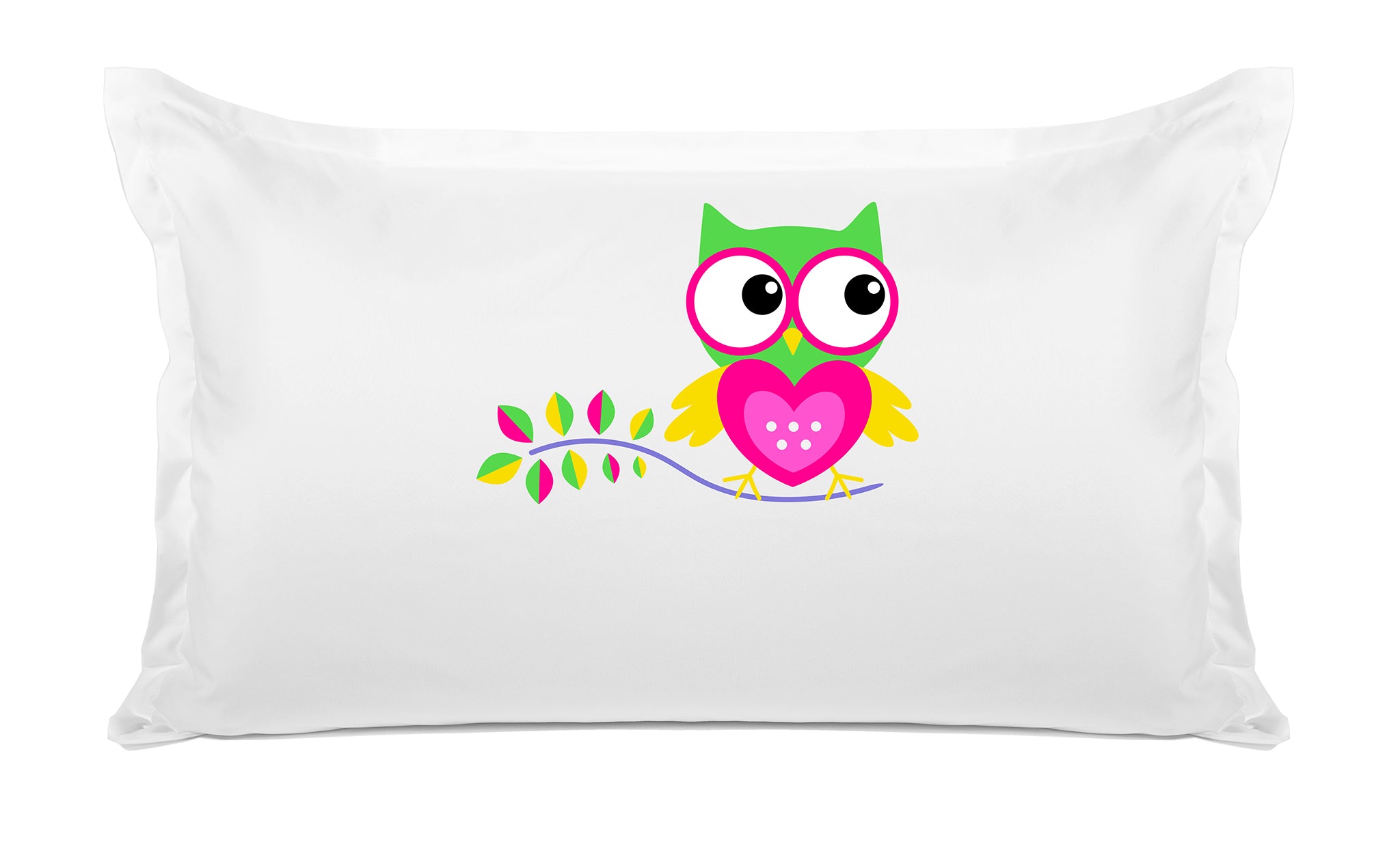 Hoot Hoot - Personalized Kids Pillowcase Collection-Di Lewis