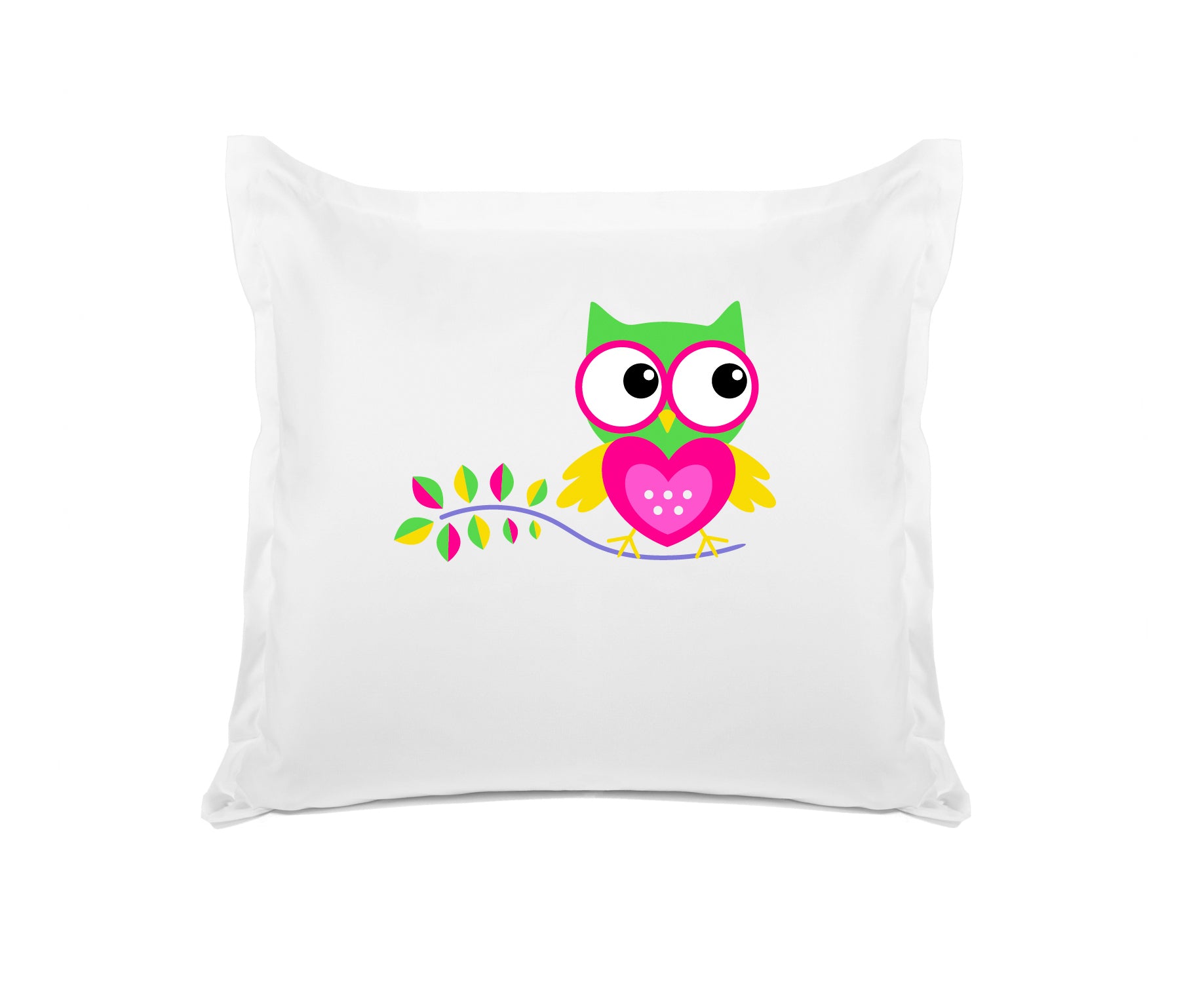 Hoot Hoot - Personalized Kids Pillowcase Collection-Di Lewis