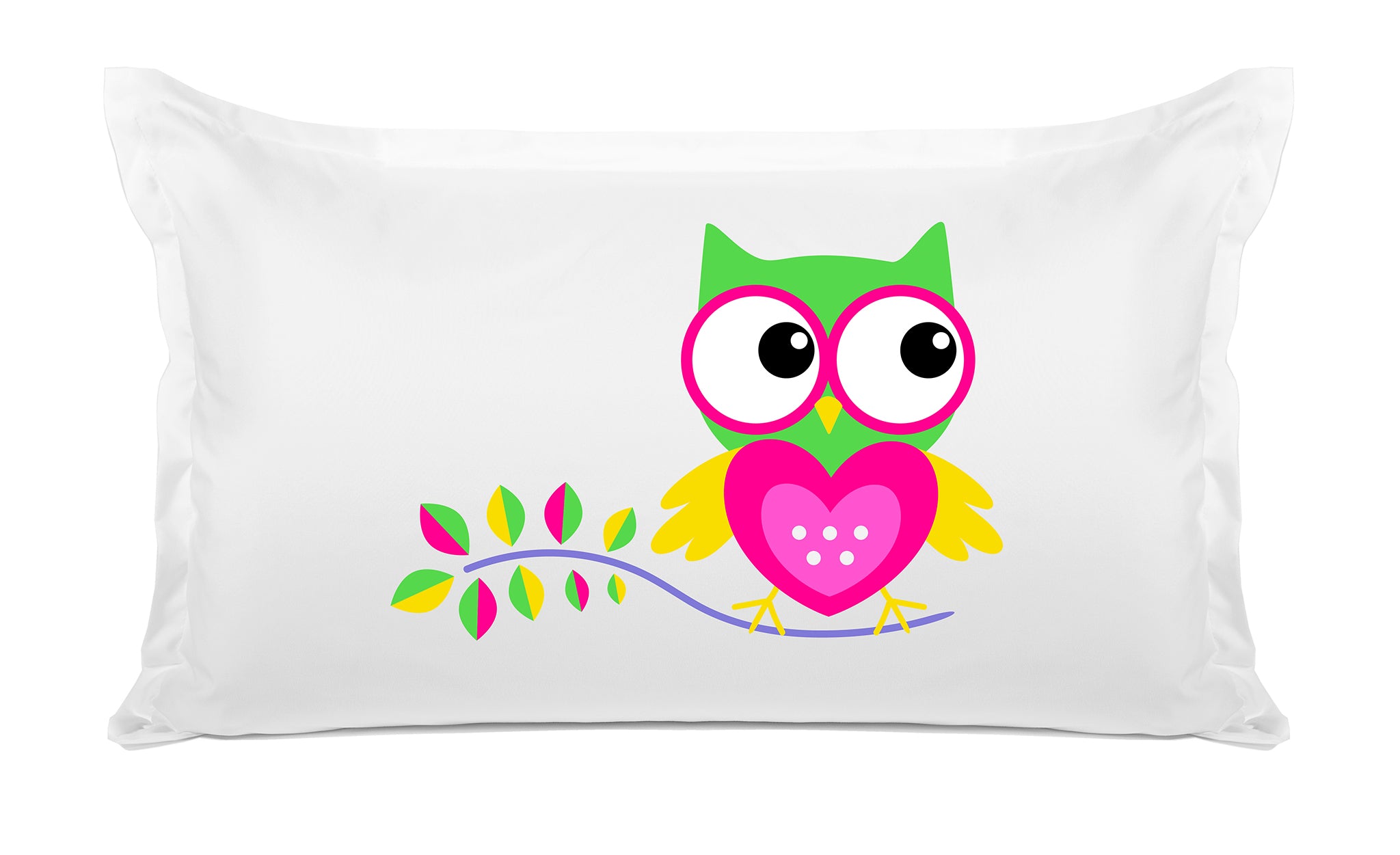 Hoot Hoot - Personalized Kids Pillowcase Collection-Di Lewis