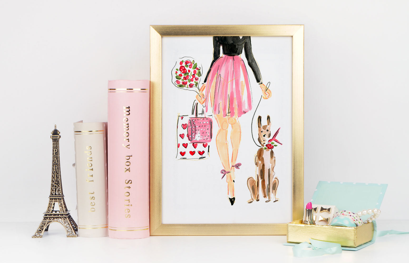 Irresistible Art Print - Fashion Illustration Wall Art Collection-Di Lewis