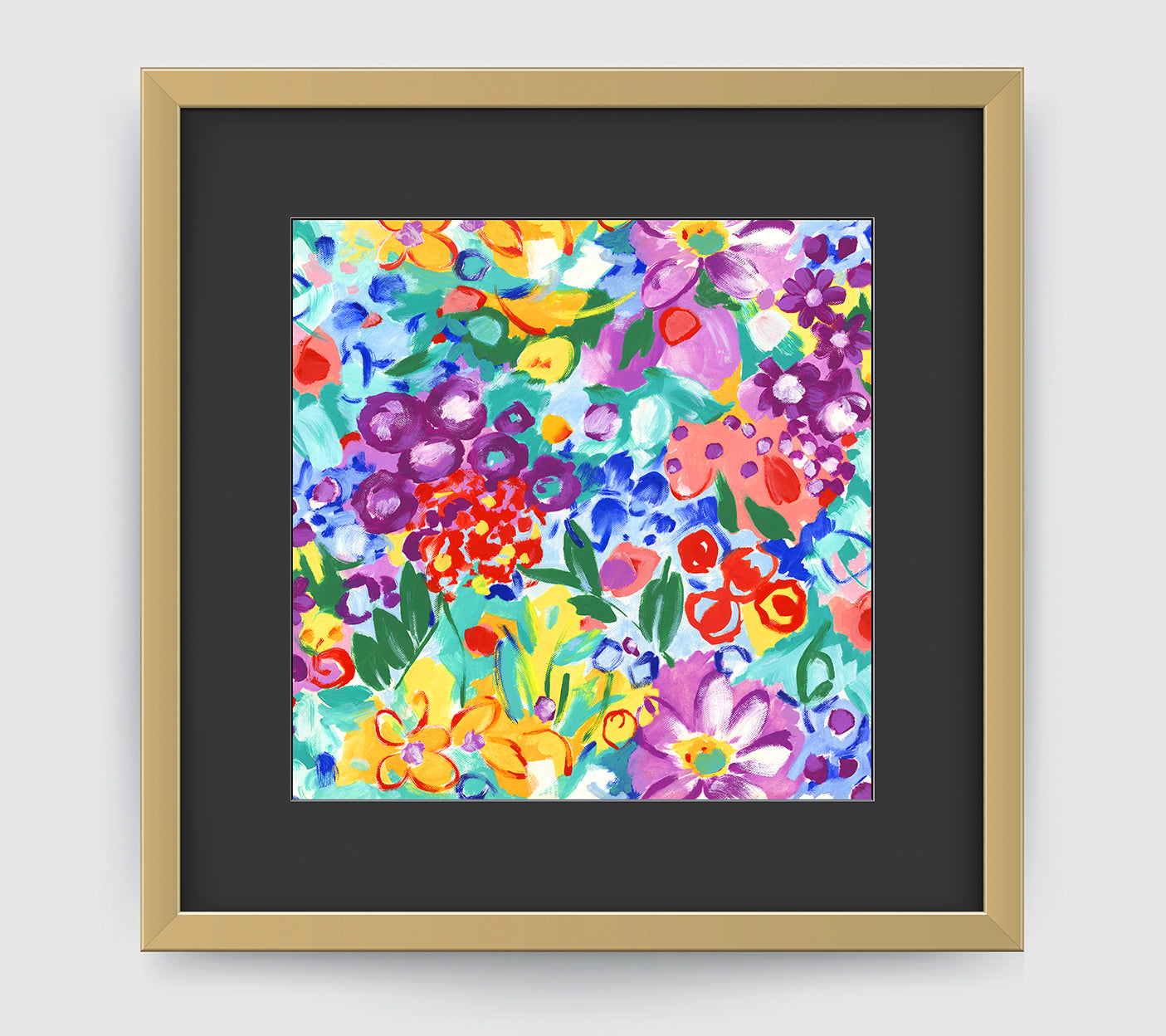 Jardin Art Print - Impressionist Art Wall Decor Collection-Di Lewis