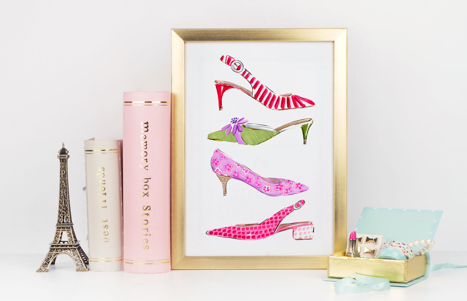 Just My Style - Fashion Illustration Wall Art Collection-Di Lewis