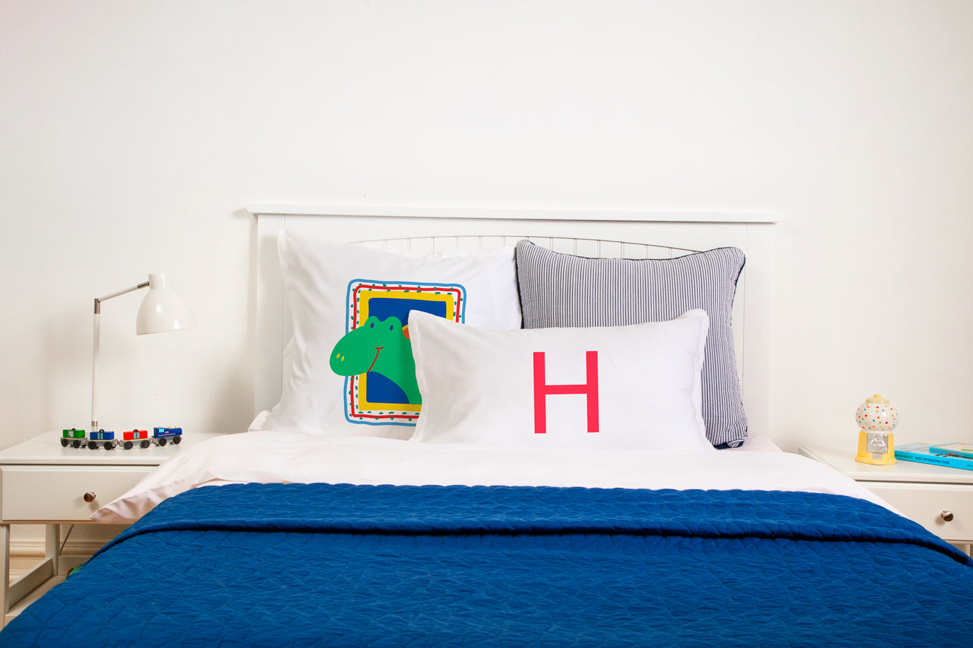 Bold (Monogram) - Personalized Kids Pillowcase Collection-Di Lewis