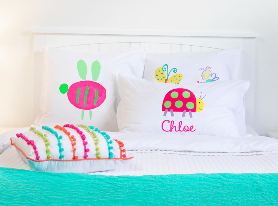 Lady Bug - Personalized Kids Pillowcase Collection-Di Lewis