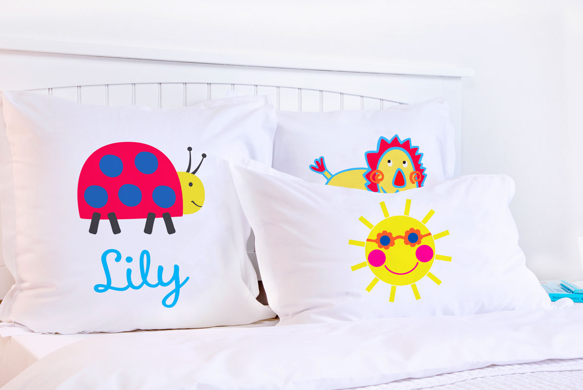 Lady Bug - Personalized Kids Pillowcase Collection-Di Lewis