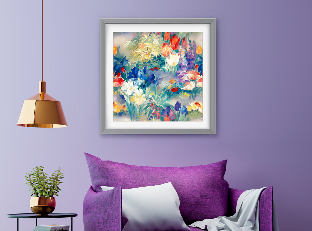 Secret Garden Art Print - Impressionist Art Wall Decor Collection-Di Lewis