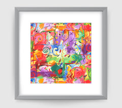 Le Fete Art Print - Abstract Art Wall Decor Collection-Di Lewis