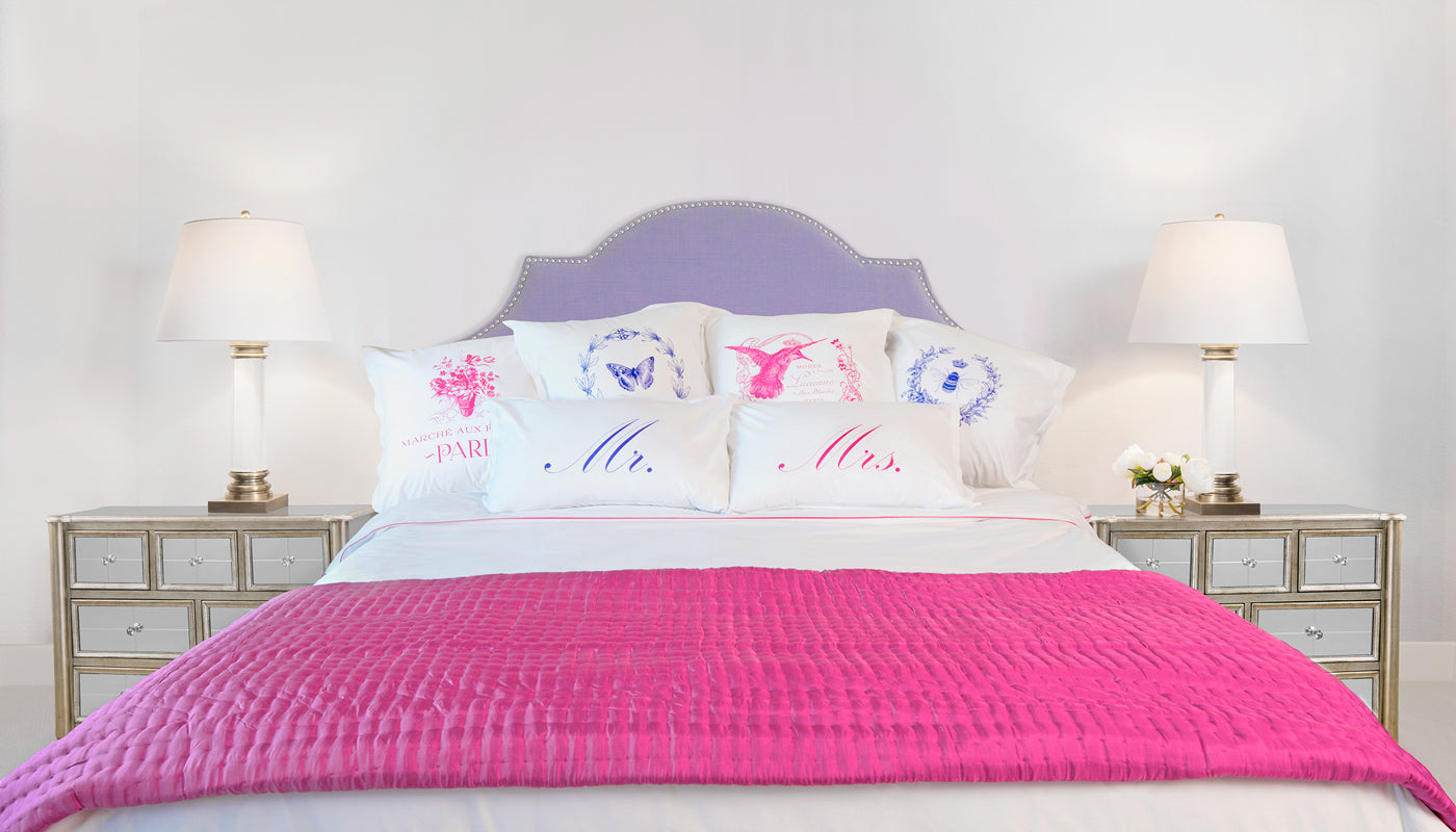 Lucienne Hummingbird - Decorative Pillowcase Collection-Di Lewis