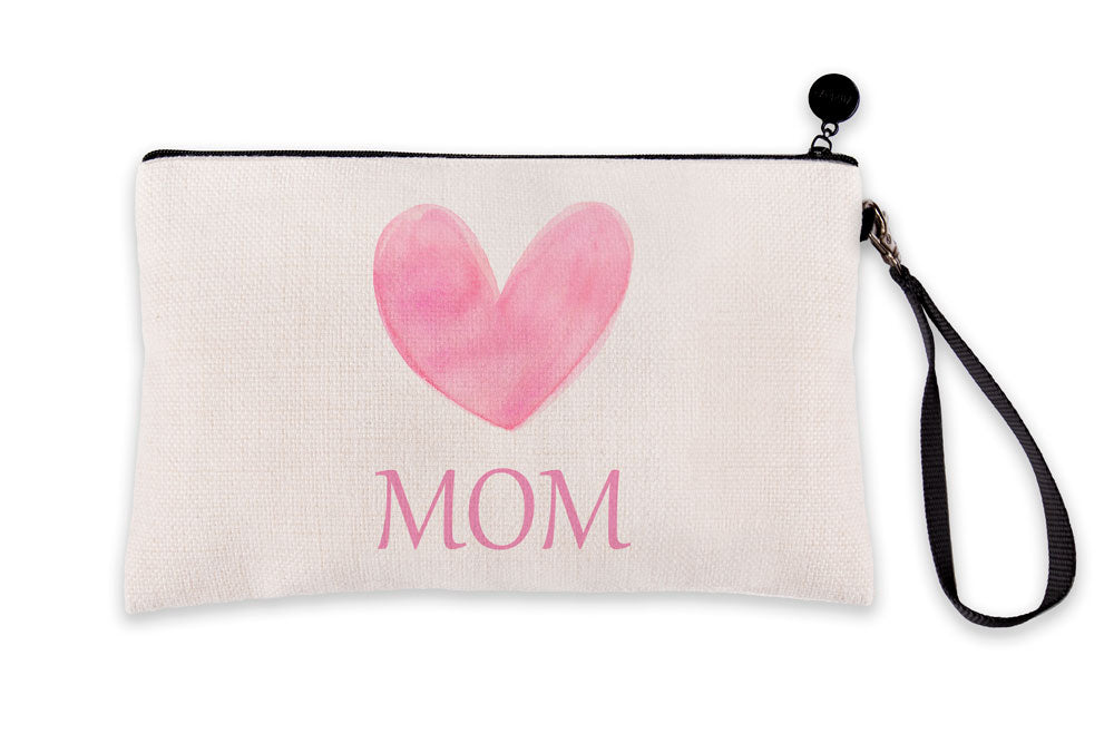 Big Pink Heart – Mom Makeup Bag – Mother’s Day Collection