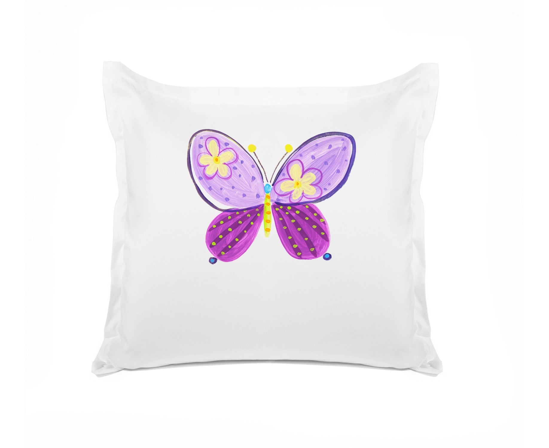 Madam Butterfly - Personalized Kids Pillowcase Collection-Di Lewis