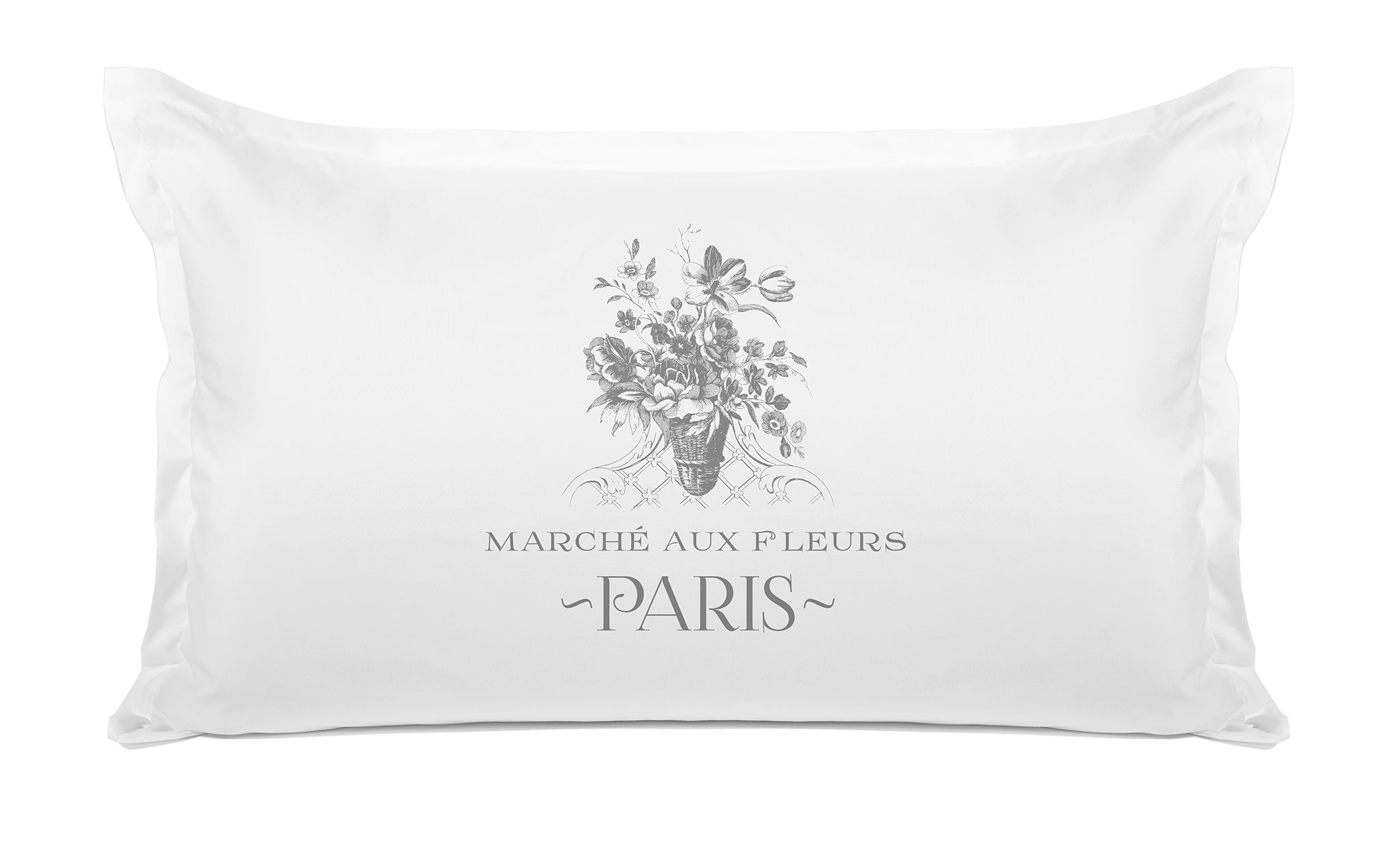 Marché Aux Fleurs Floral - Decorative Pillowcase Collection-Di Lewis