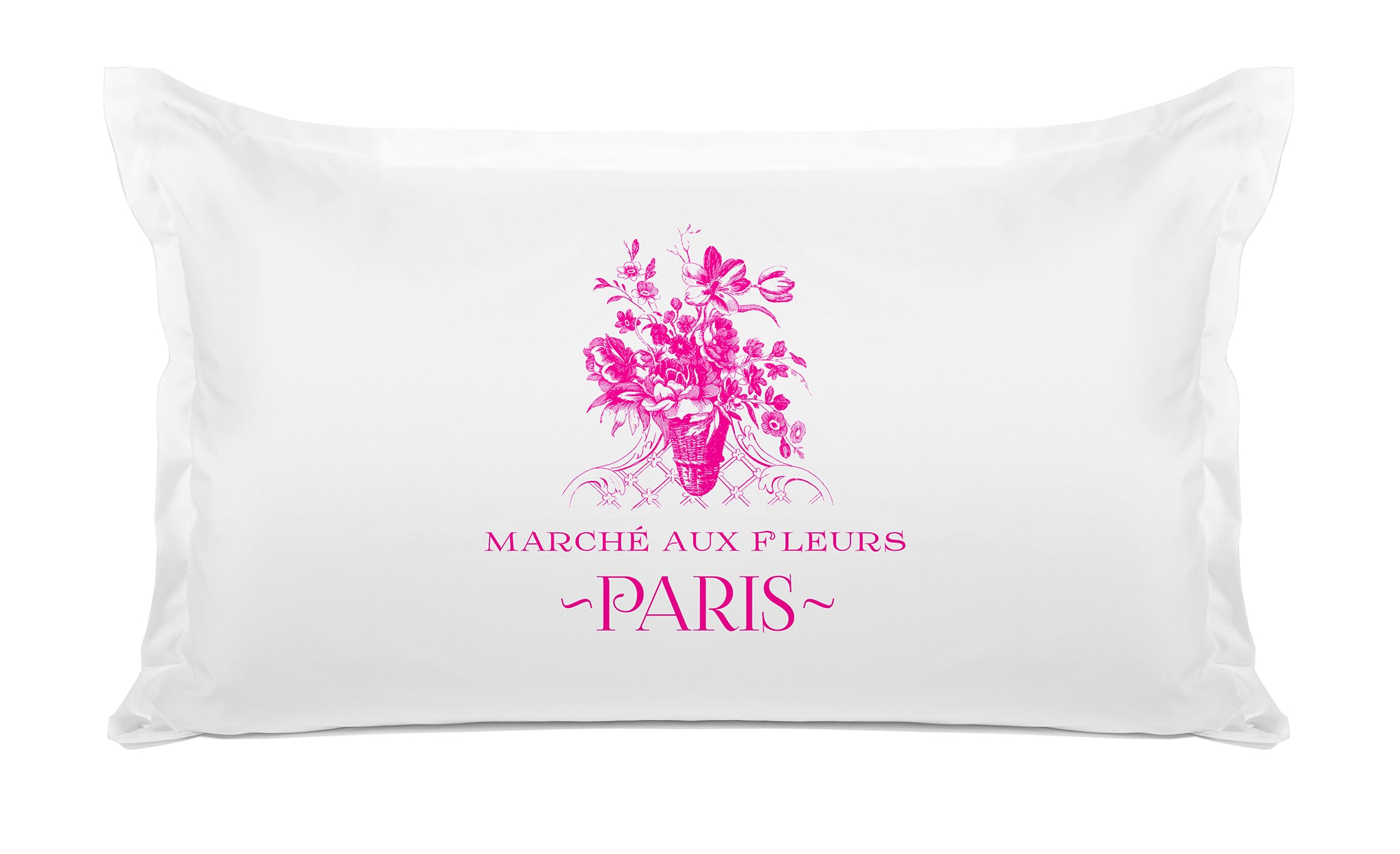 Marché Aux Fleurs Floral - Decorative Pillowcase Collection-Di Lewis
