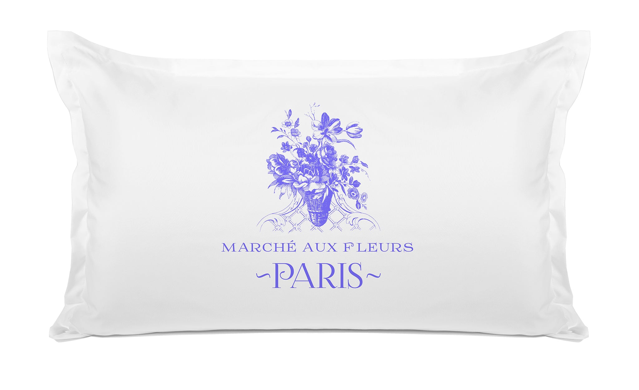 Marché Aux Fleurs Floral - Decorative Pillowcase Collection-Di Lewis