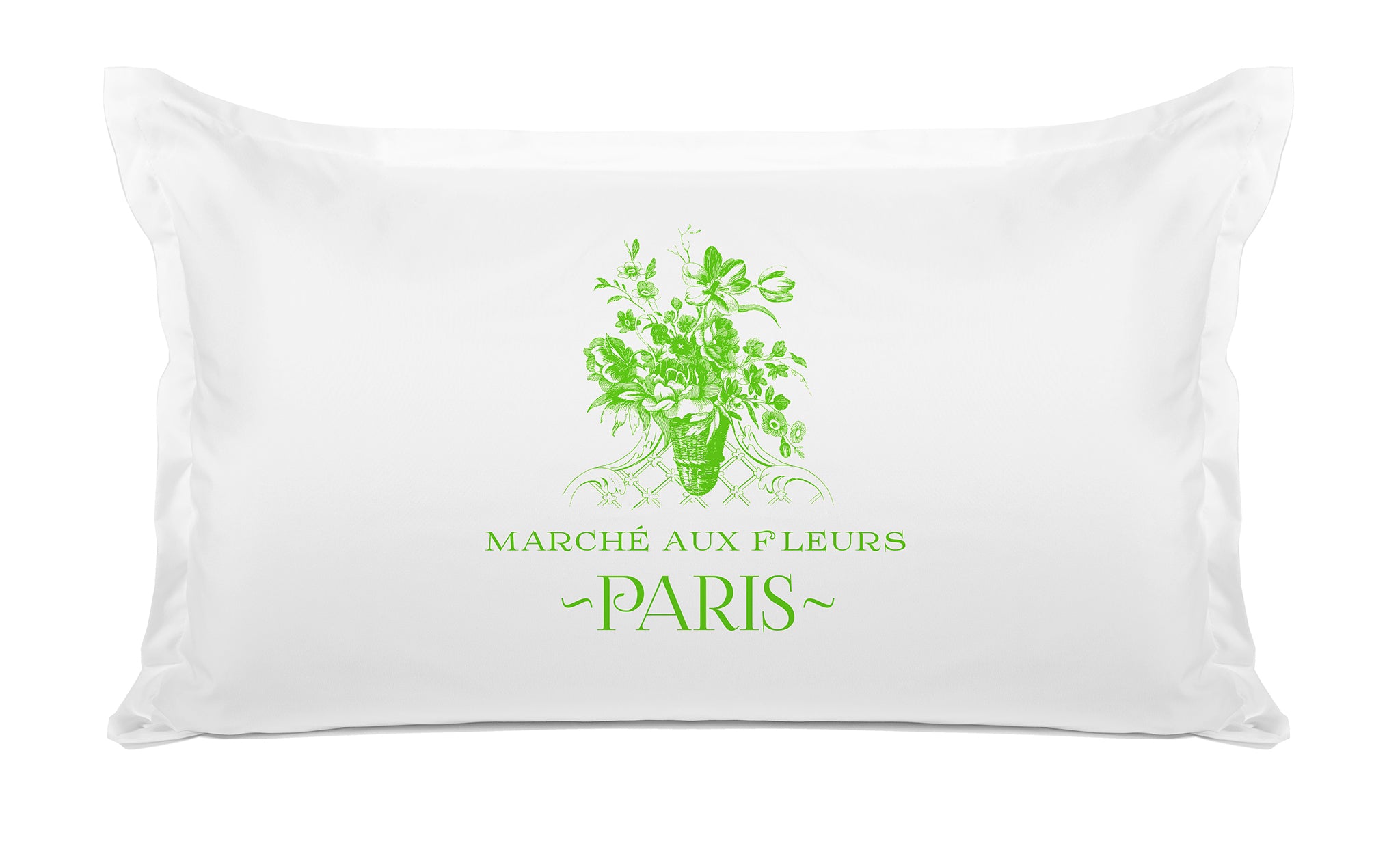 Marché Aux Fleurs Floral - Decorative Pillowcase Collection-Di Lewis