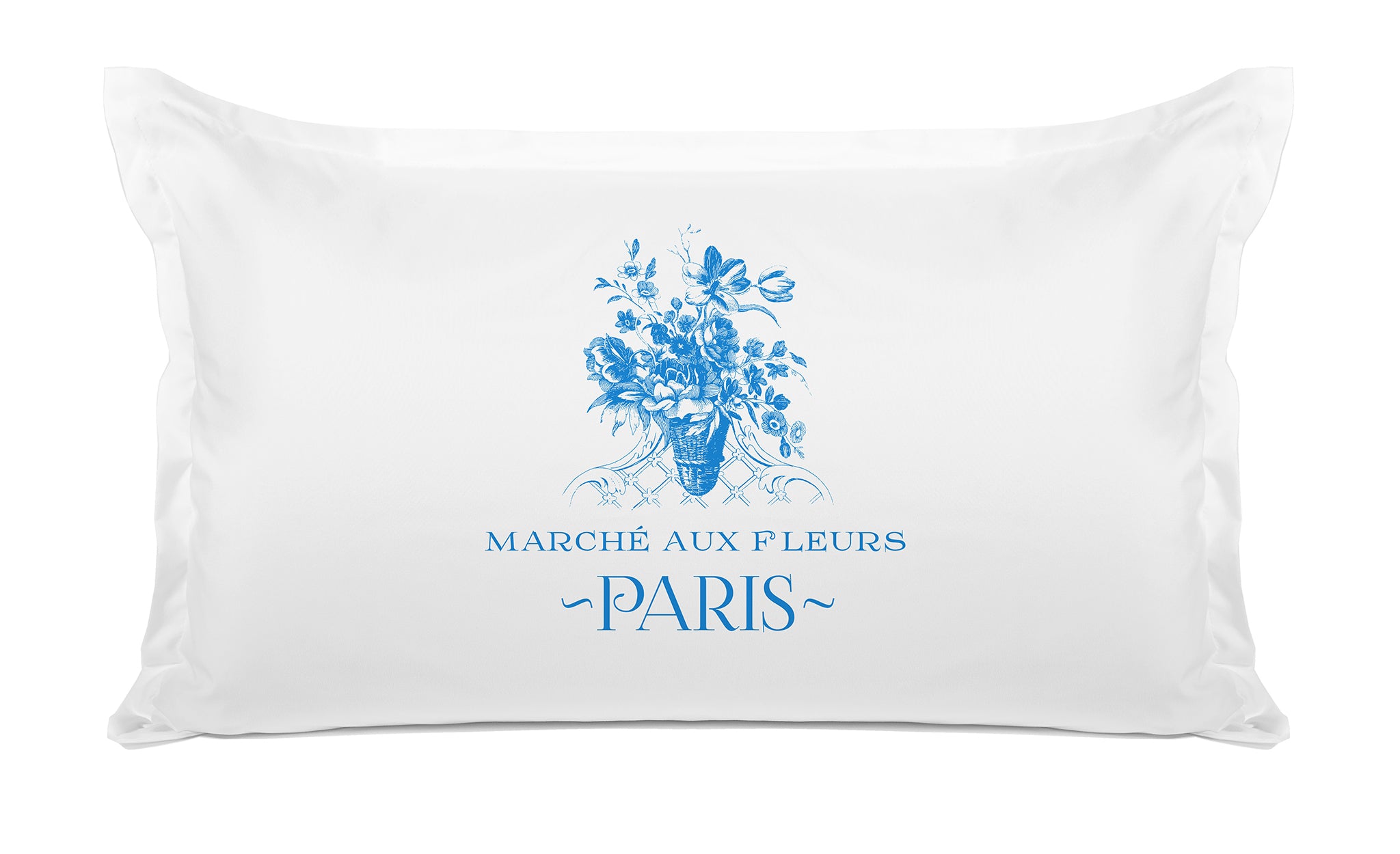 Marché Aux Fleurs Floral - Decorative Pillowcase Collection-Di Lewis