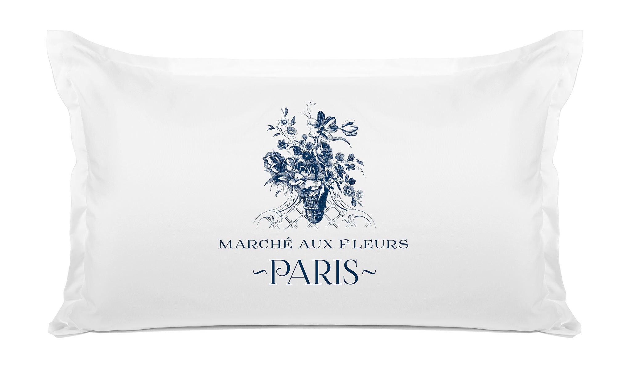 Marché Aux Fleurs Floral - Decorative Pillowcase Collection-Di Lewis