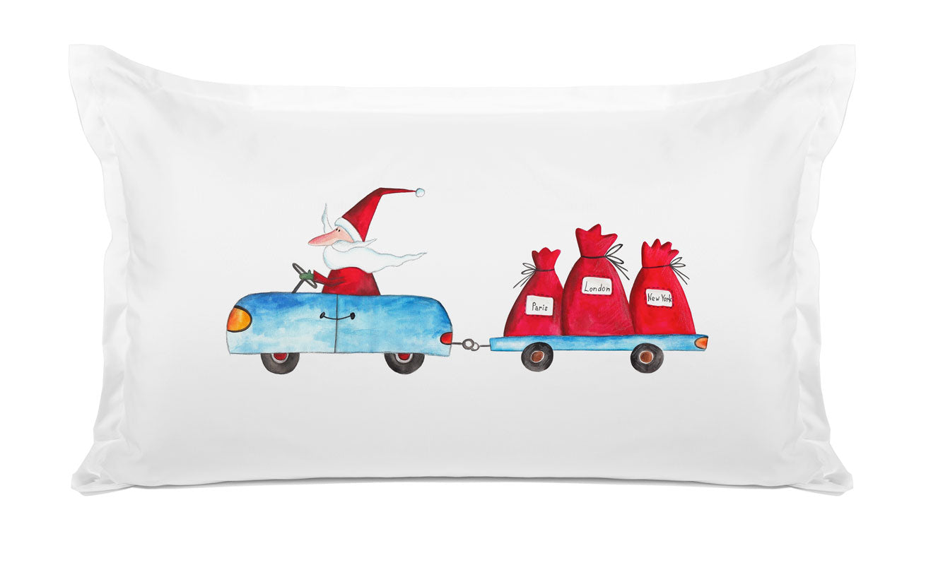 Christmas Santa Express - Kids Personalized Pillowcase Collection