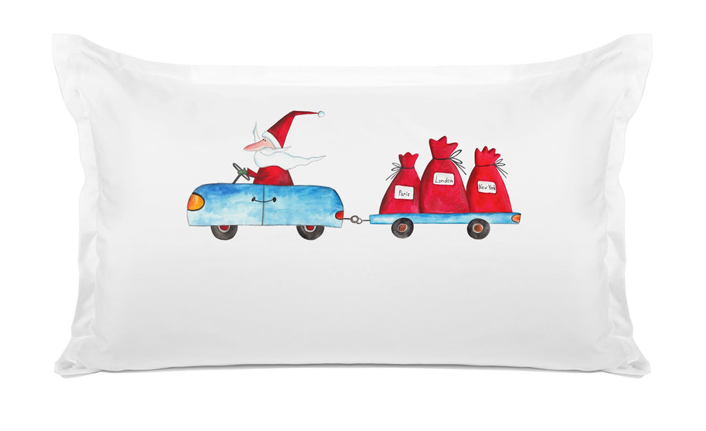 Christmas Santa Express - Kids Personalized Pillowcase Collection Christmas Santa Express - Kids Personalized Pillowcase Collection