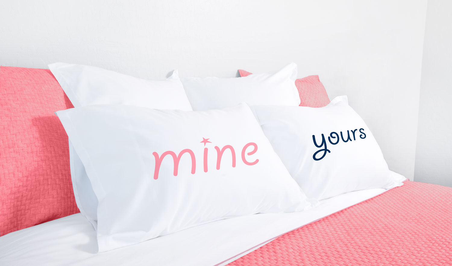 Mine, Yours - His & Hers Pillowcase Collection-Di Lewis