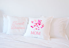 Pink Hearts Bursting – Mother’s Day Pillowcase Collection