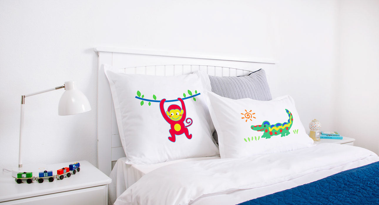 Monkey - Personalized Kids Pillowcase Collection