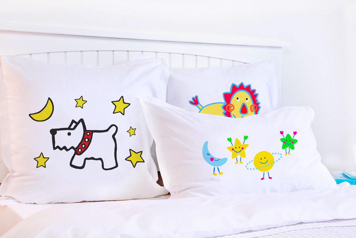 Dog Moon - Personalized Kids Pillowcase Collection