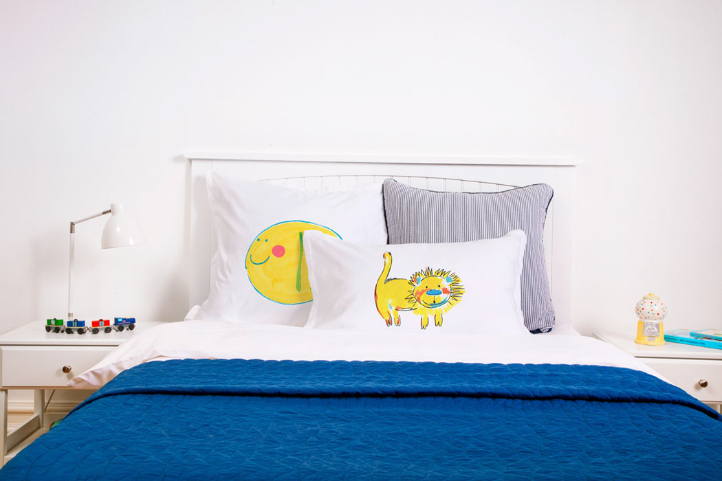Yellow Lion - Personalized Kids Pillowcase Collection