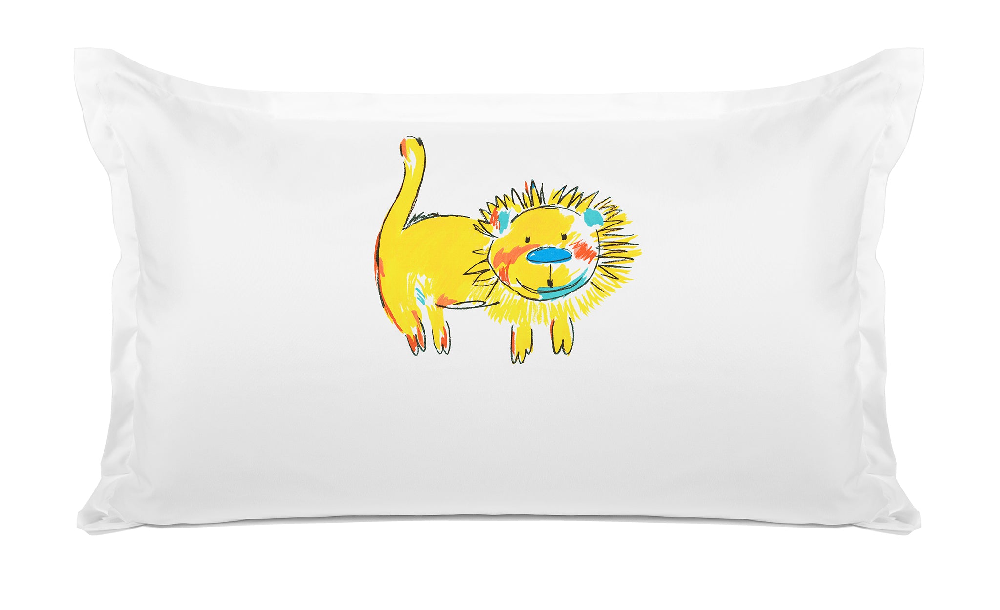 Yellow Lion - Personalized Kids Pillowcase Collection