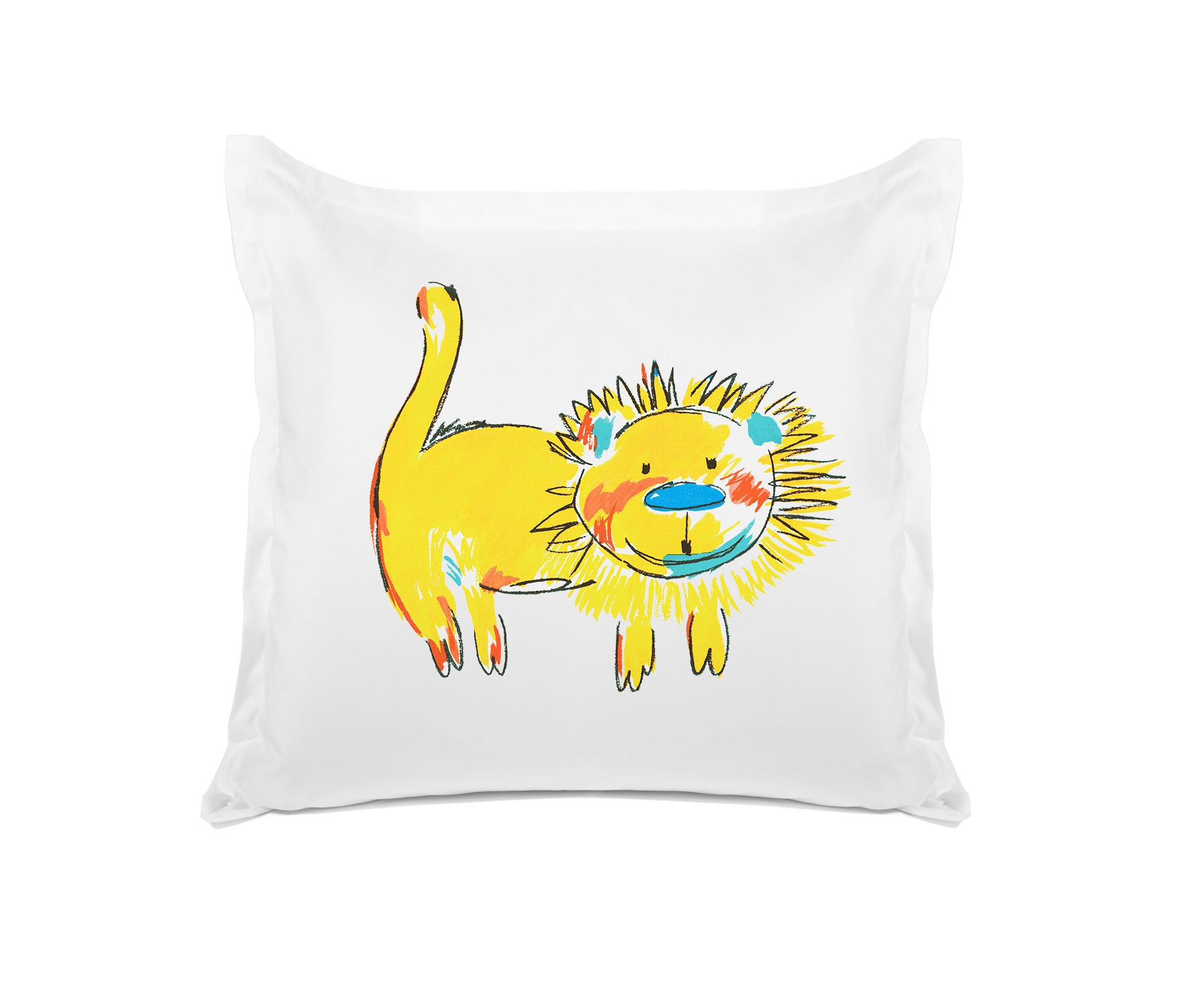Yellow Lion - Personalized Kids Pillowcase Collection