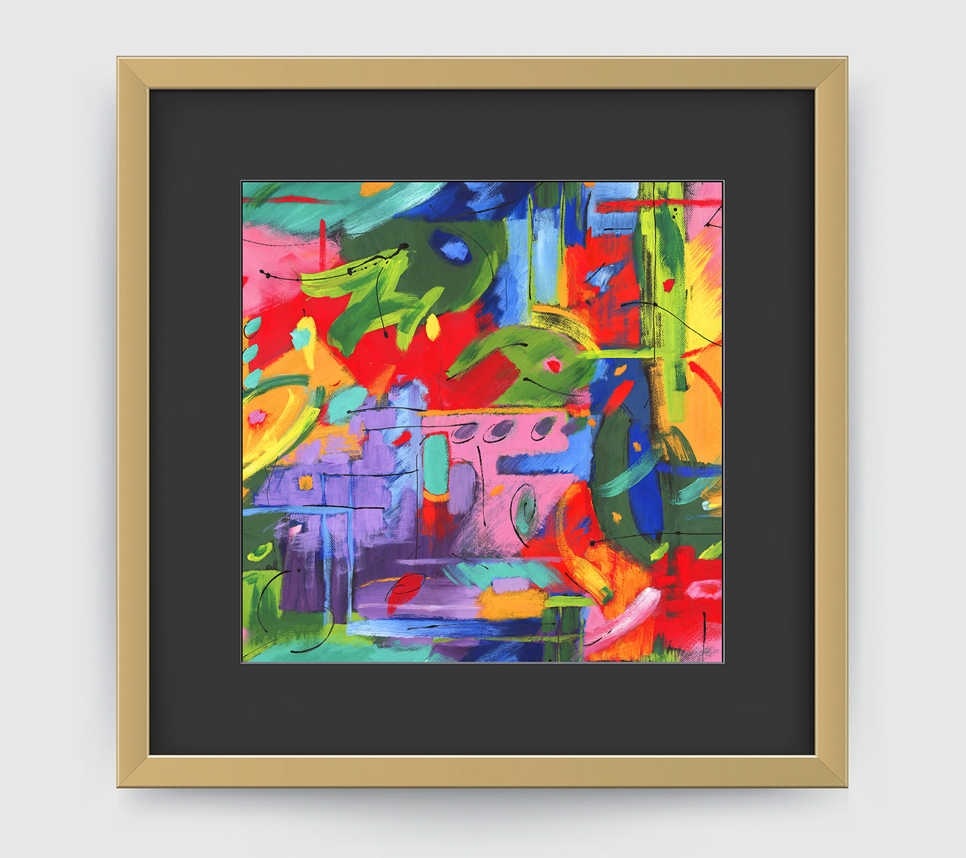 Musee Art Print - Abstract Art Wall Decor Collection-Di Lewis