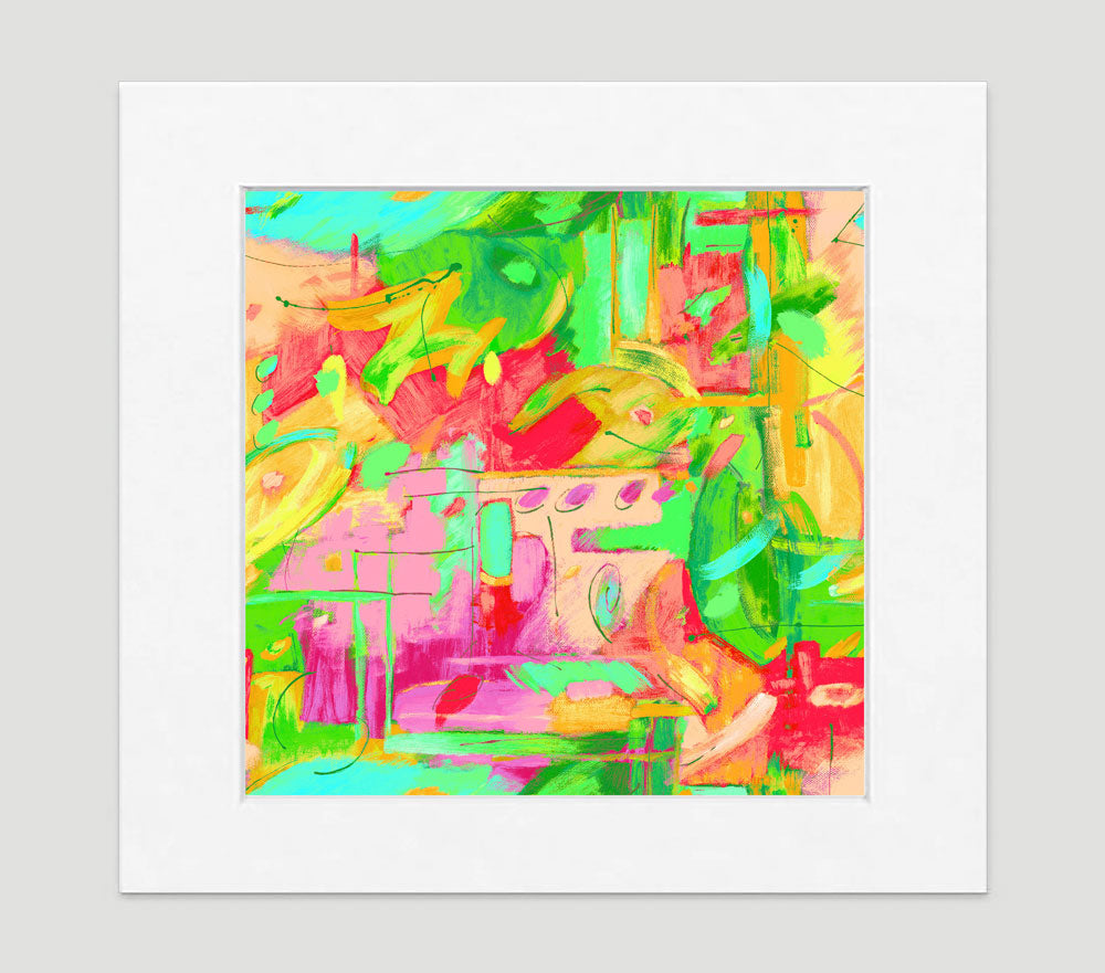 Musee Paintbox Art Print - Abstract Art Wall Decor Collection