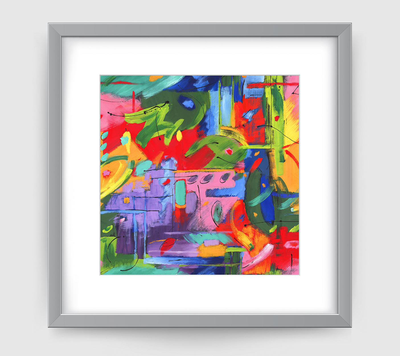 Musee Art Print - Abstract Art Wall Decor Collection-Di Lewis