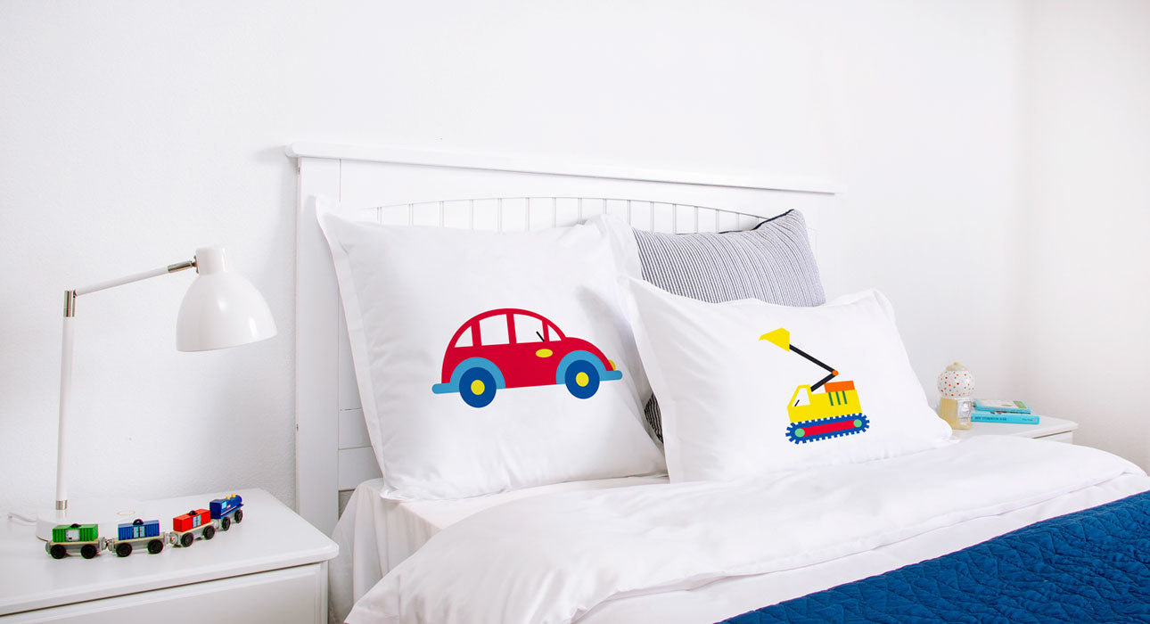 Red Car - Personalized Kids Pillowcase Collection