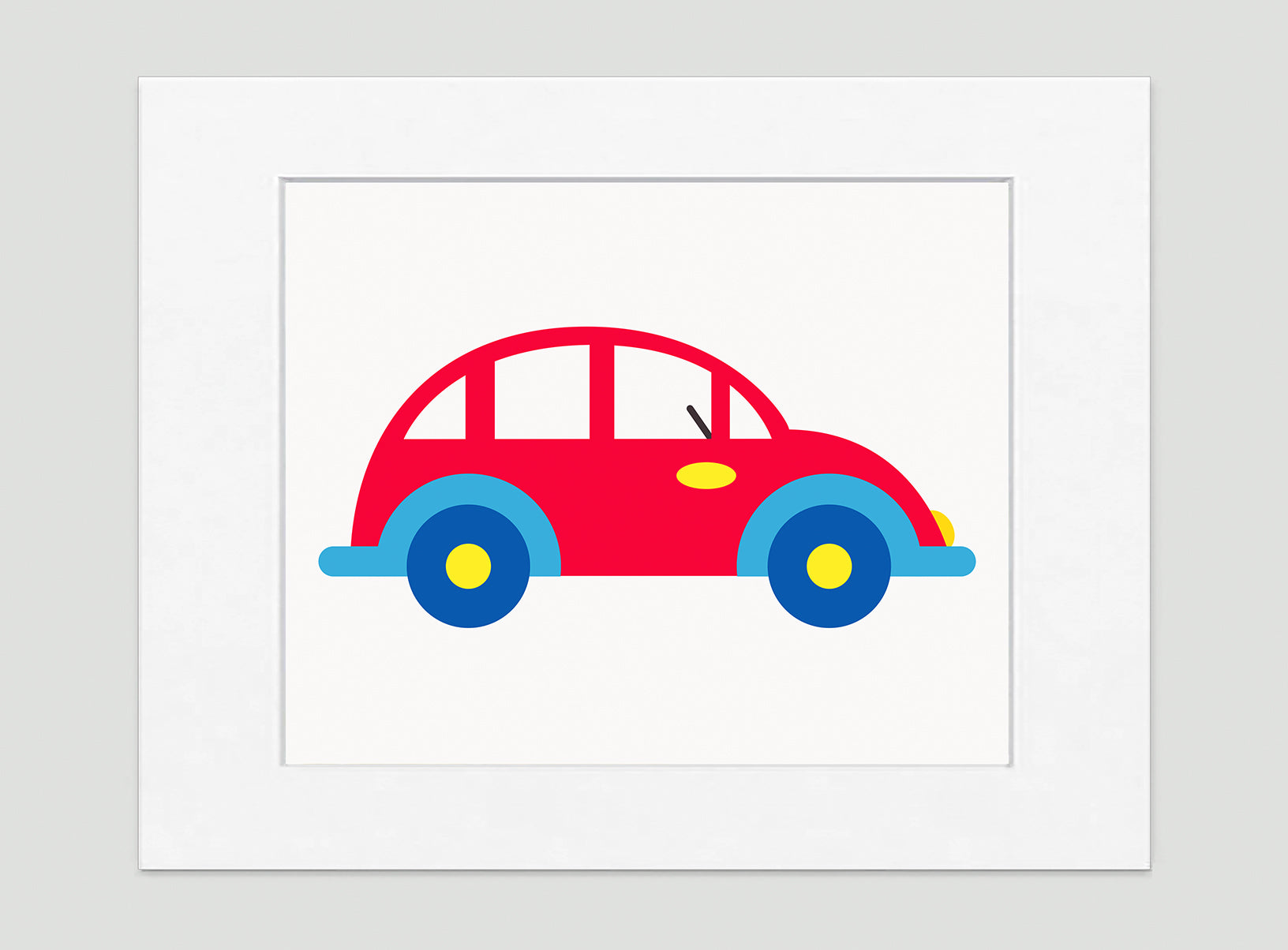 My Car Art Print - Kids Wall Art Collection-Di Lewis