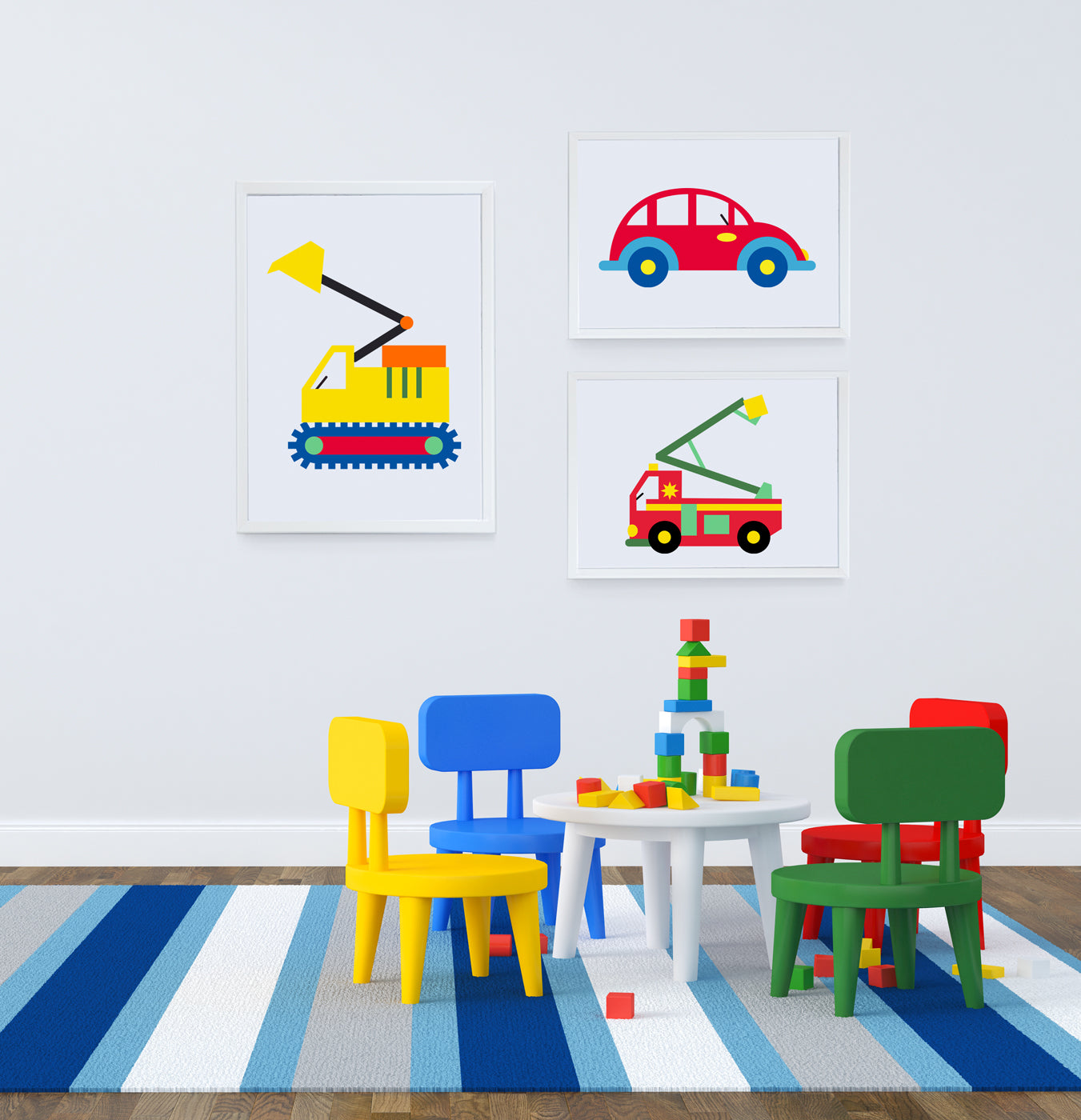 My Car Art Print - Kids Wall Art Collection-Di Lewis