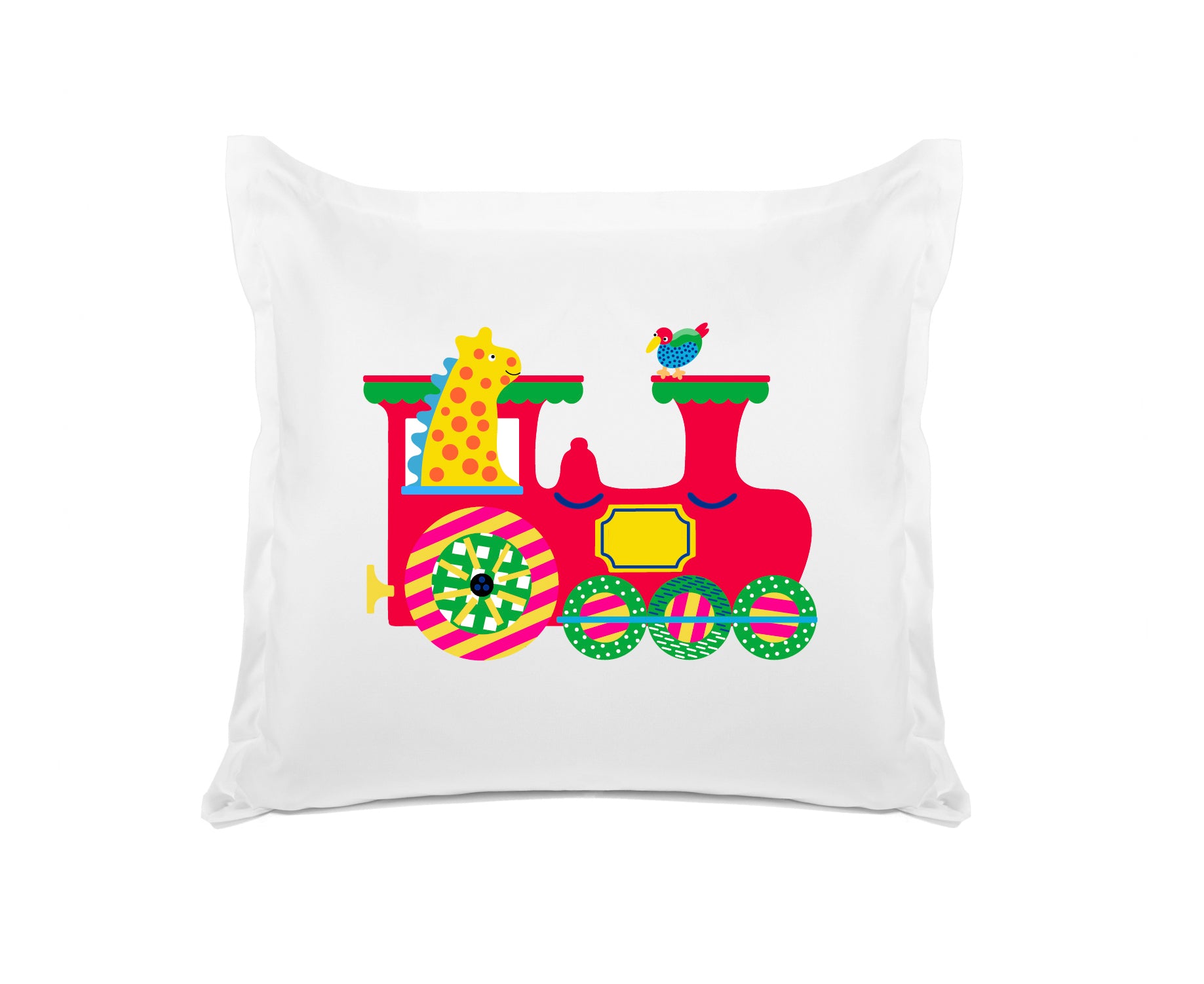 Animal Train - Personalized Kids Pillowcase Collection