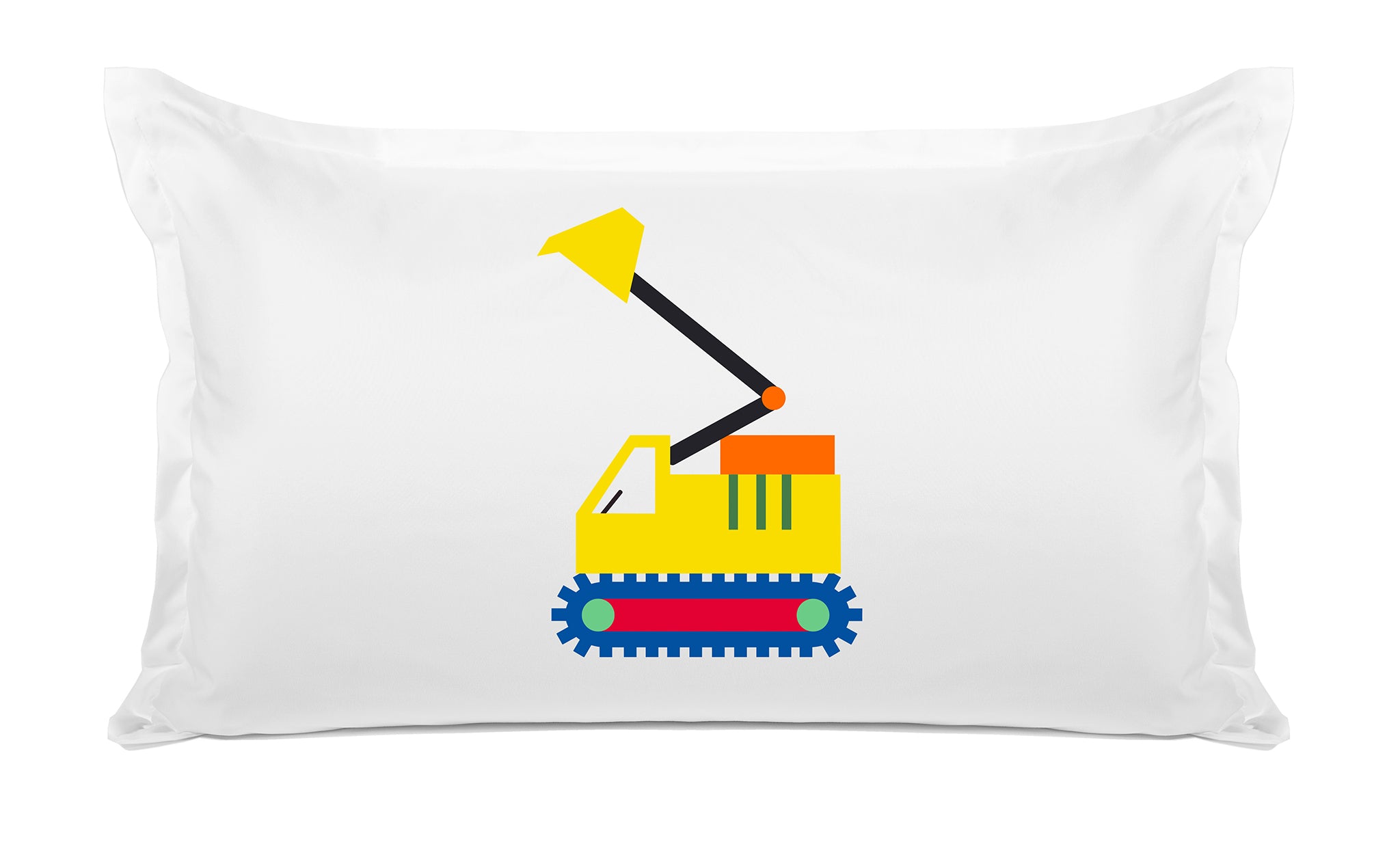 Bulldozer - Personalized Kids Pillowcase Collection