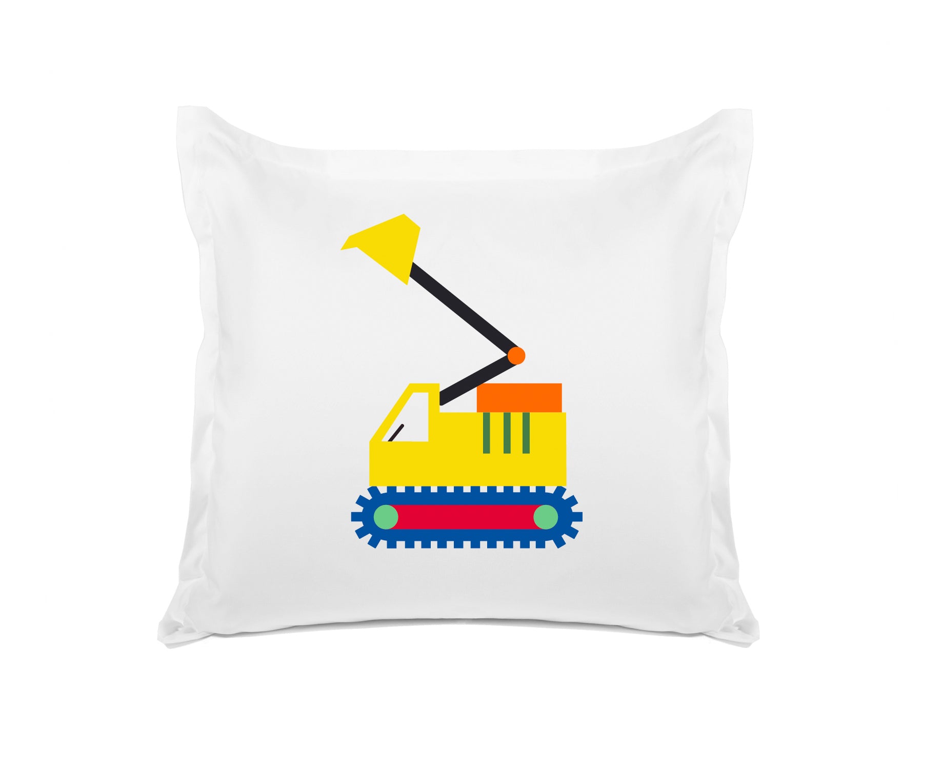 Bulldozer - Personalized Kids Pillowcase Collection