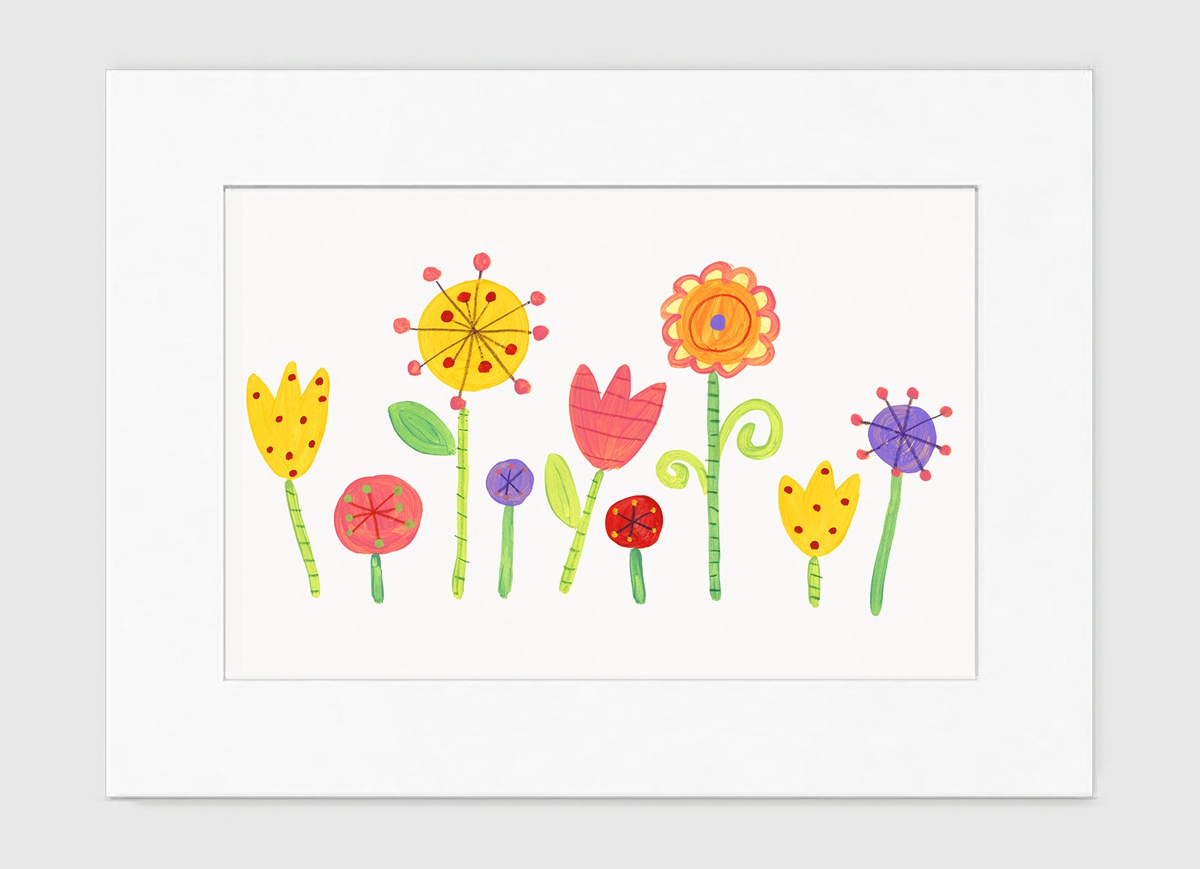 My Garden Art Print - Kids Wall Art Collection-Di Lewis