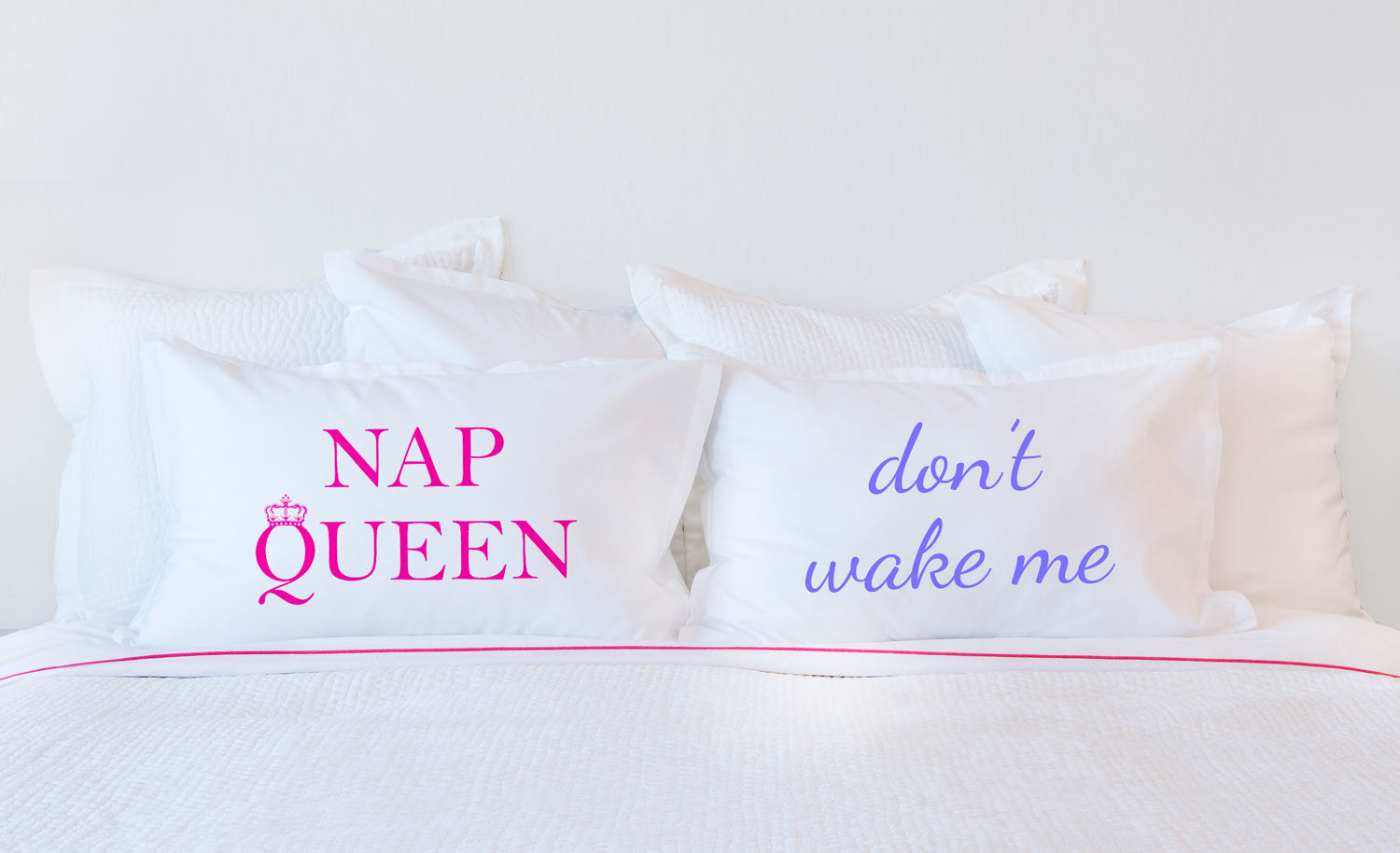 Don't Wake Me - Inspirational Quotes Pillowcase Collection-Di Lewis